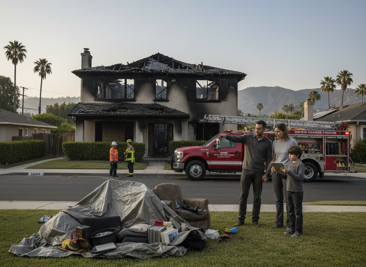Fire Damage Restoration  in Universal City
