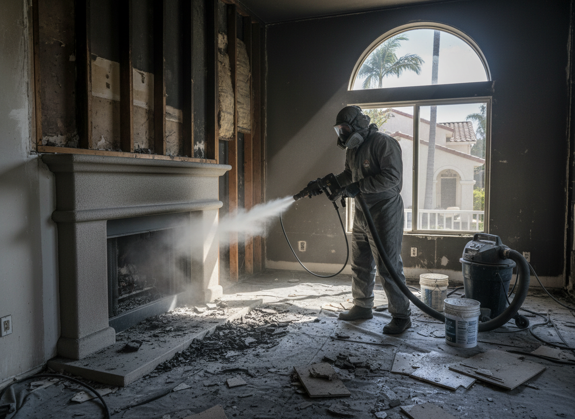 Smoke damage restoration in Toluca Lake